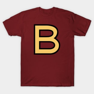 Funky Yellow Letter B T-Shirt